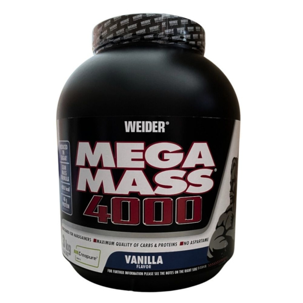 Weider Mega Mass 4000 3kg Dose