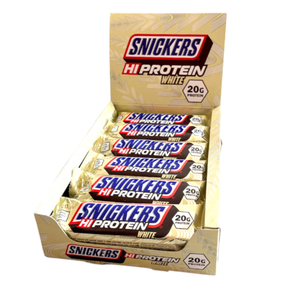 Snickers High Protein White Bar 12x57g Box