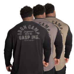 GASP Iron Camp Raglan LS