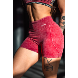 Nebbia High Waist Washed Off Shorts LEGACY 780