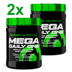 Scitec Nutrition Mega Daily One - 120 Kapseln Doppelpack