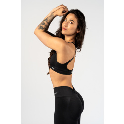 Nebbia Medium Support Sports Bra 305 Black