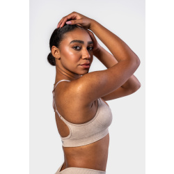 Nebbia Medium Support Sports Bra 305 Cream