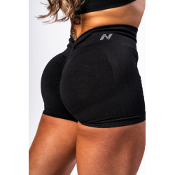 Nebbia High Waist Push Up Shorts 304 Black