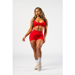Nebbia High Waist Push Up Shorts 304 Red