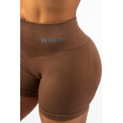 Nebbia High Waist Push Up Shorts 304 Brown