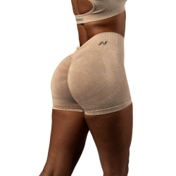 Nebbia High Waist Push Up Shorts 304 Cream
