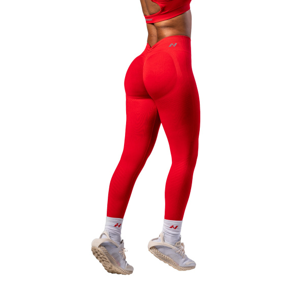 Nebbia High Waist Push Up Leggings 303 Red