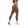 Nebbia High Waist Push Up Leggings 303 Brown