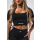Nebbia Shaping Crop Top 499 Black