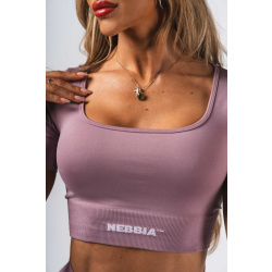 Nebbia Shaping Crop Top 499 Pink