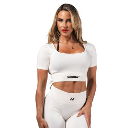 Nebbia Shaping Crop Top 499 Cream