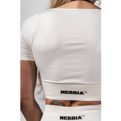 Nebbia Shaping Crop Top 499 Cream