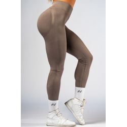 Nebbia High Waist Push-Up Leggings POWER 888 Light Brown Ash
