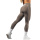 Nebbia High Waist Push-Up Leggings POWER 888 Light Brown Ash