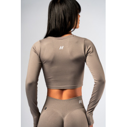 Nebbia Longsleeve POWER 892 Light Brown Ash