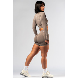Nebbia Longsleeve POWER 892 Light Brown Ash
