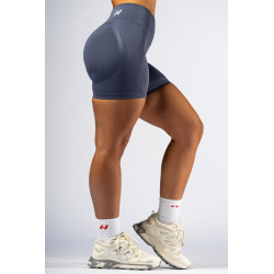 Nebbia High Waist Push Up Shorts POWER 893 Slate Grey