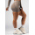 Nebbia High Waist Push Up Shorts POWER 893 Light Brown Ash