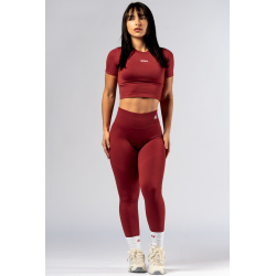 Nebbia Seamless Short Sleeve Top POWER 891 Red