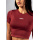 Nebbia Seamless Short Sleeve Top POWER 891 Red