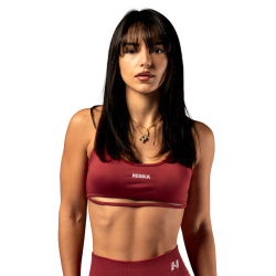Nebbia Open Back Sports Bra POWER 890 Red