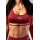 Nebbia Open Back Sports Bra POWER 890 Red