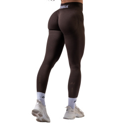 Nebbia High Waist Push-Up Leggings POWER 888 Dark Brown