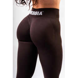 Nebbia High Waist Push-Up Leggings POWER 888 Dark Brown