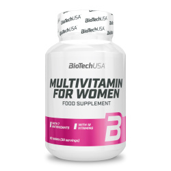 BioTech USA Multivitamin For Women- 60 Tabletten