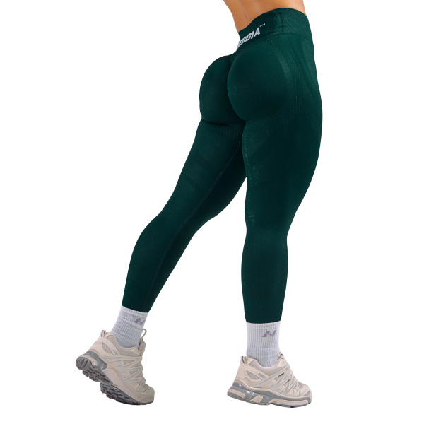 Nebbia High-Waist Extra Push-Up Leggings 850 Dark Green