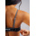 Nebbia Medium Support Leopard Sports Bra 854 Black