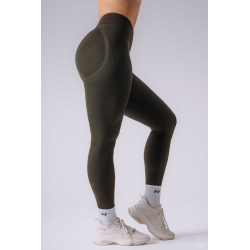 Nebbia High Waist Push-Up Leggings POWER 888 Dark Green