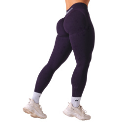 Nebbia High Waist Push-Up Leggings POWER 888 Dark Purple