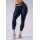 Nebbia High Waist Push Up Leggings Flow Seamless 496 Dark Blue