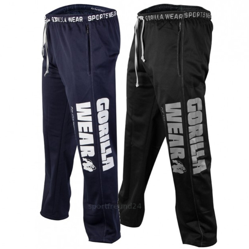 Gorilla Wear logotipo Mesh Pants Navy