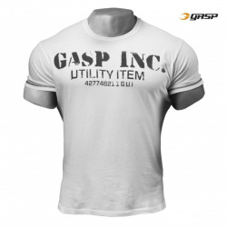 GASP Basic Utility Tee white XXXL