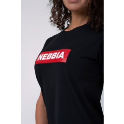Nebbia Womens T-Shirt 592 black XS